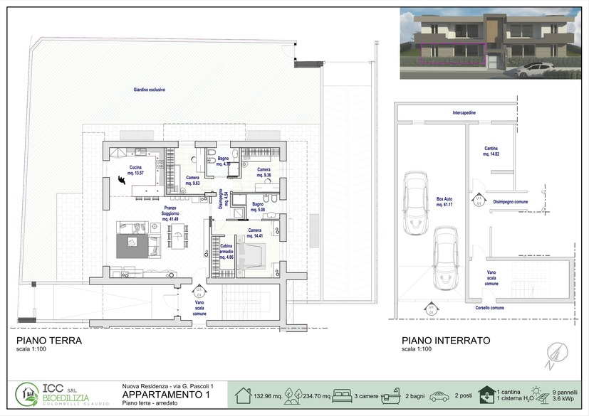Residenza Pascoli - Appartamento 1
