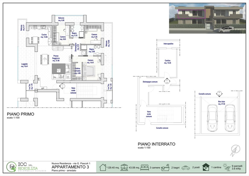 Residenza Pascoli - Appartamento 3