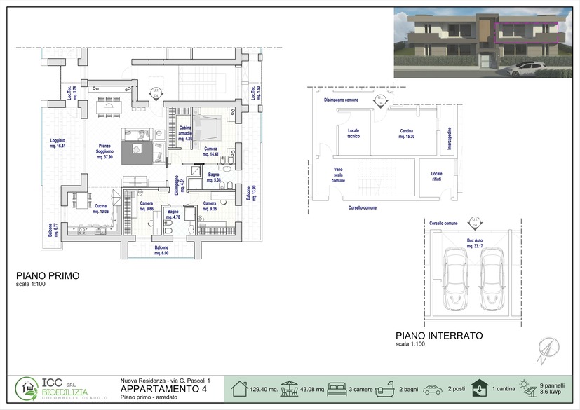 Residenza Pascoli - Appartamento 4